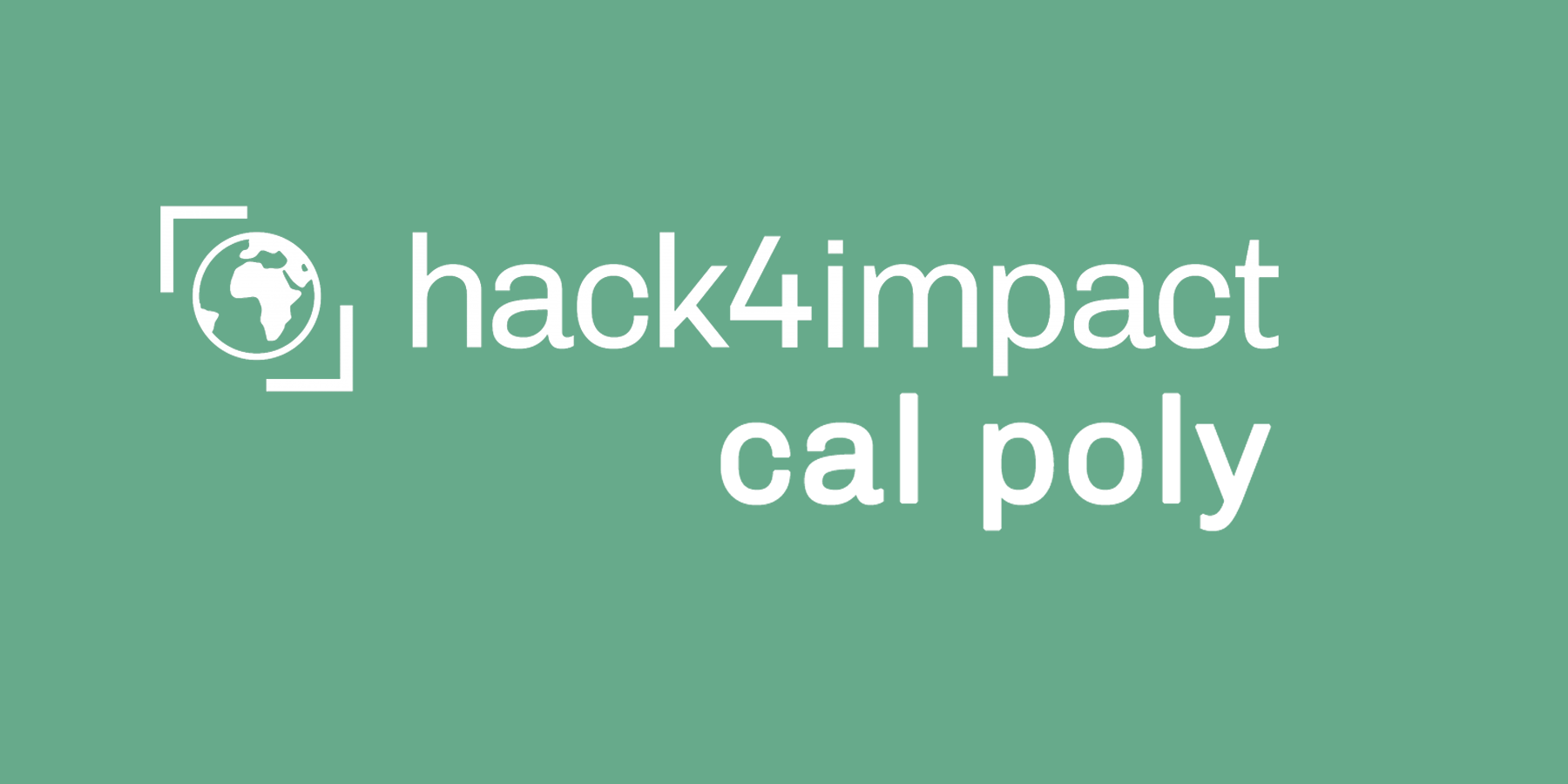 Logo: hack4impact Cal Poly